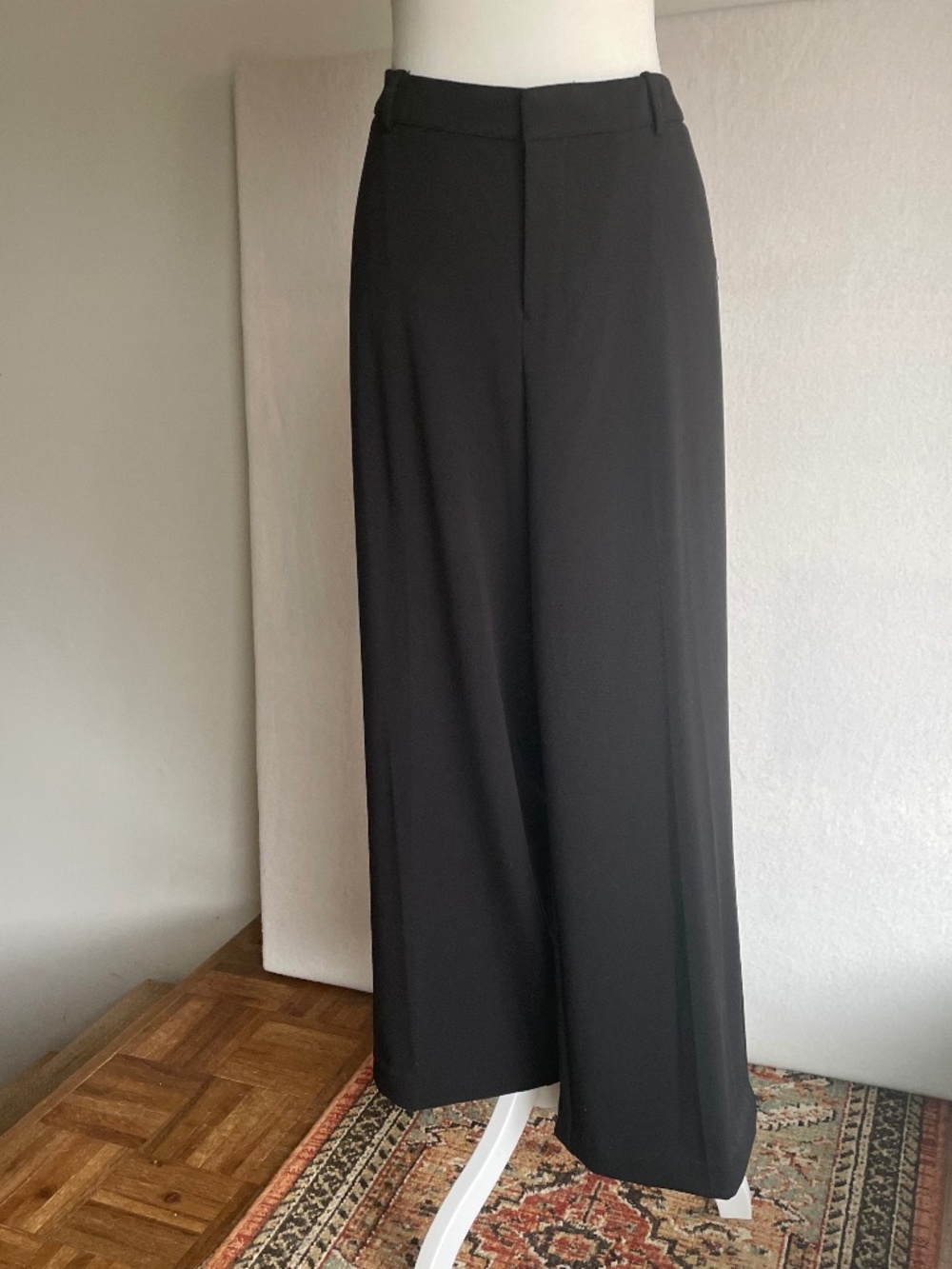 a new day Black Wide-Leg Trousers